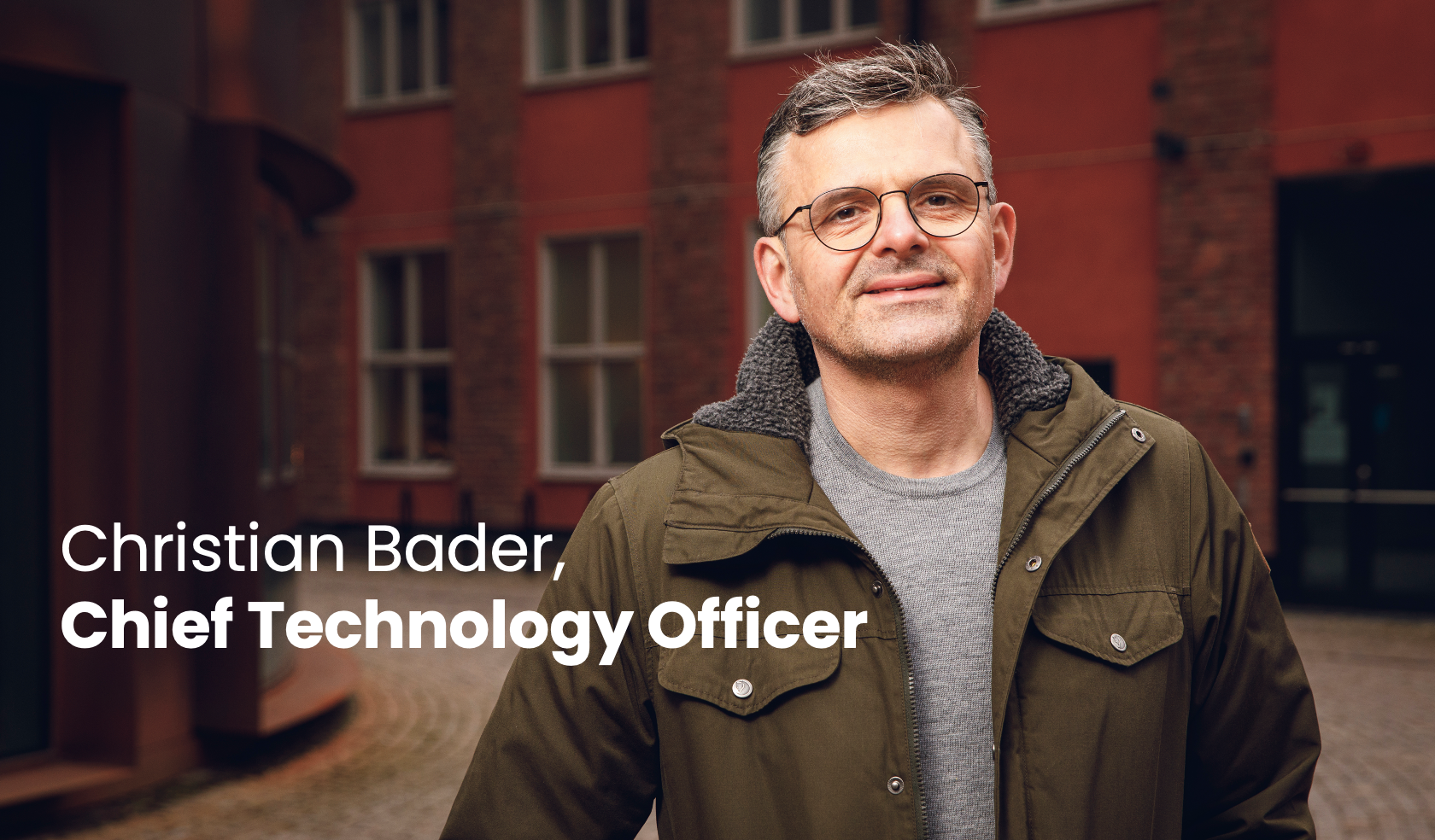 Sharing image Christian Bader Chief Technology Officer Fenix Outdoor