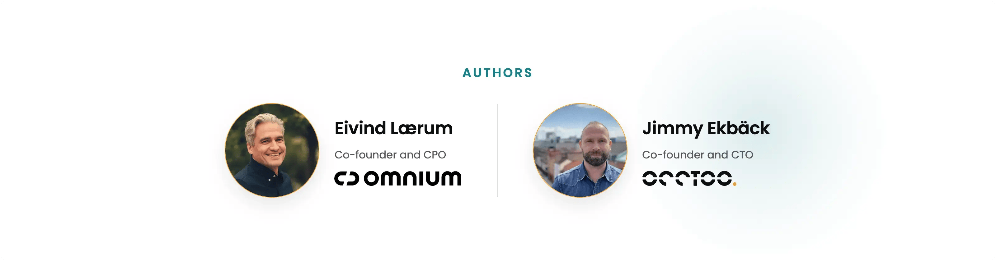 authors-Eivind Laerum Jimmy Ekbäck