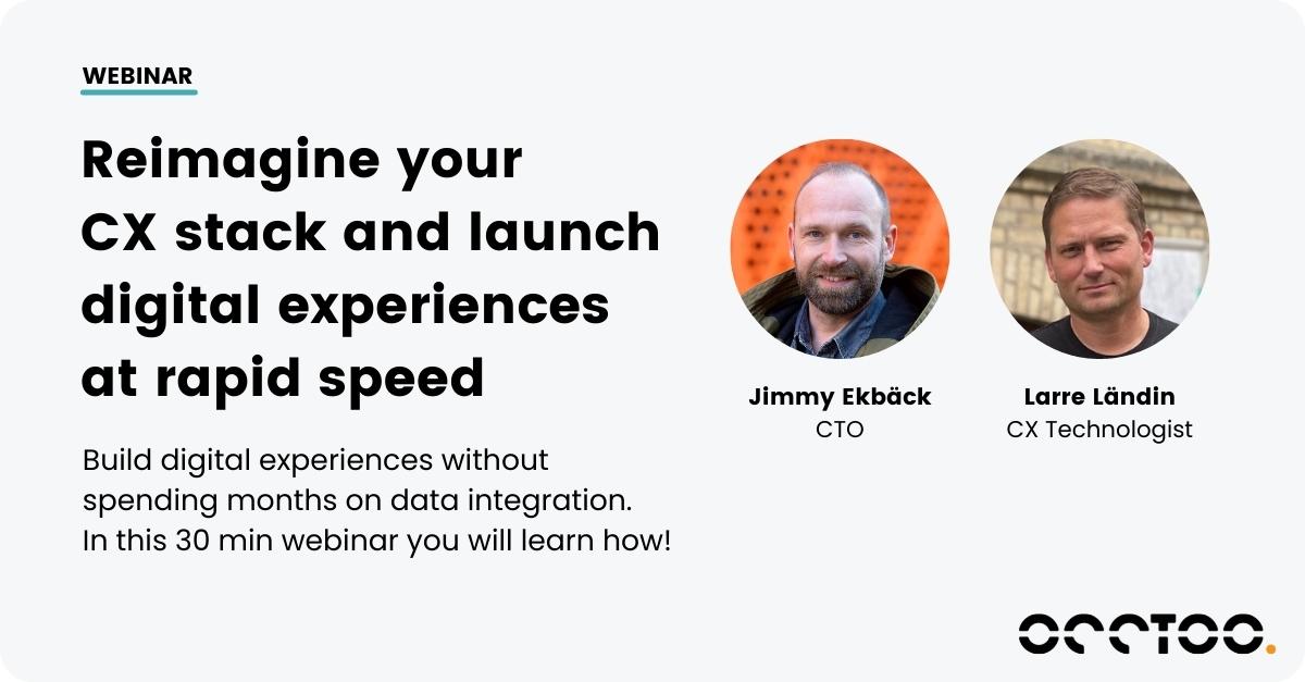 Stack Cx Webinar: Reimagine your CX stack and launch digital experiences at ...